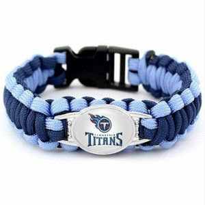 Tennessee Titans NFL Paracord Bracelet NEW